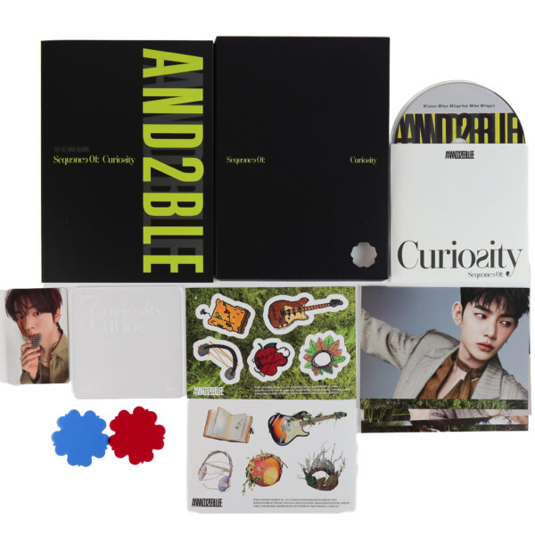 AND2BLE - Sequence 01: Curiosity [Unnatural Ver.] 1st Mini Album Signed Promo CD
