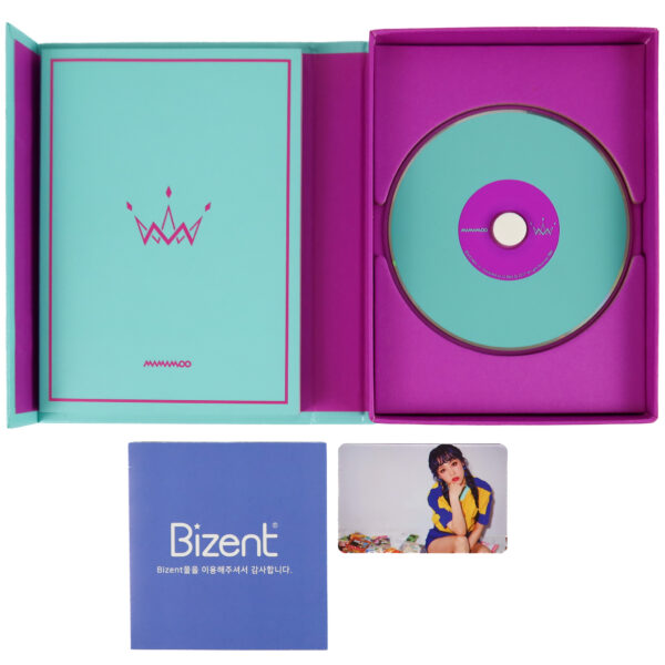 Mamamoo - Purple [B. Ver] 5th Mini Album CD Moonbyul Photocard 2017