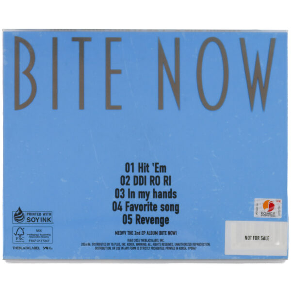 MEOVV - Bite Now [Angel Ver.] 2nd Mini Album Signed Promo CD 2025