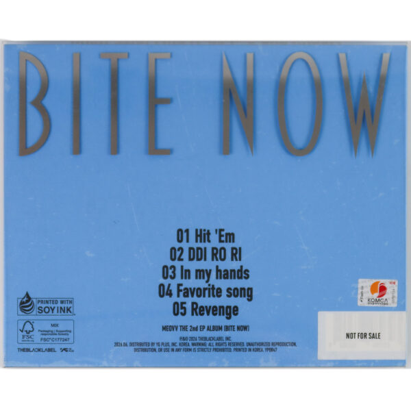 MEOVV - Bite Now [Angel Ver.] 2nd Mini Album Signed Promo CD 2025