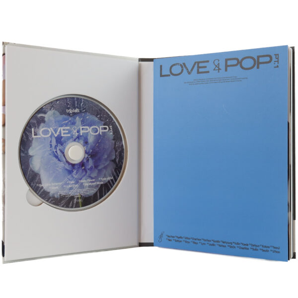 TripleS - Assemble26 LOVE&POP Pt. 1 [Wallflower Ver.] Album Signed Promo CD 2026