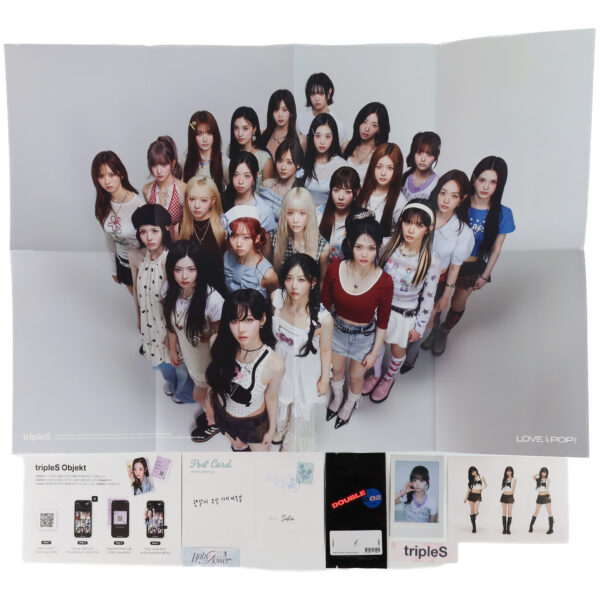 TripleS - Assemble26 LOVE&POP Pt. 1 [Wallflower Ver.] Album Signed Promo CD 2026