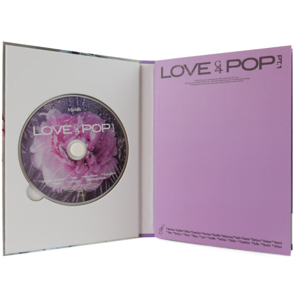 TripleS - Assemble26 LOVE&POP Pt. 1 [Blooming Flower Ver.] Album Signed Promo CD