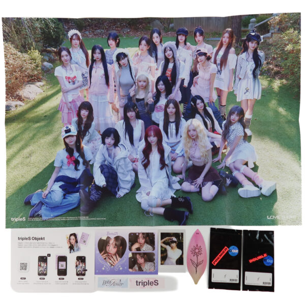 TripleS - Assemble26 LOVE&POP Pt. 1 [Blooming Flower Ver.] Album Signed Promo CD