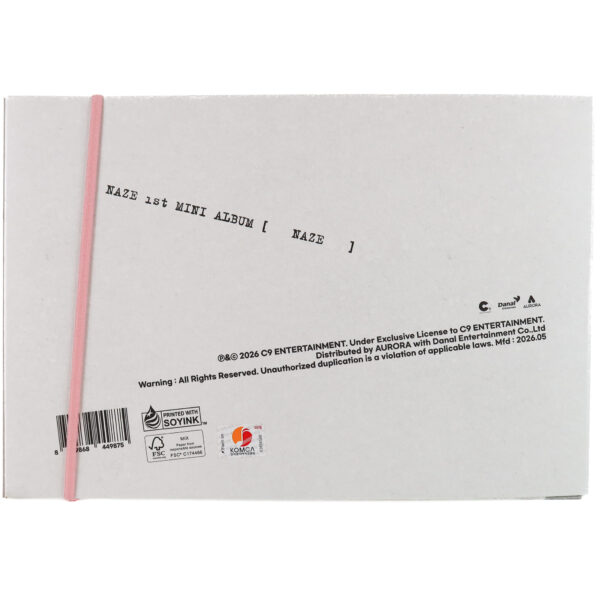 Naze - Naze [C Ver.] 1st Mini Album Signed Promo CD 2026