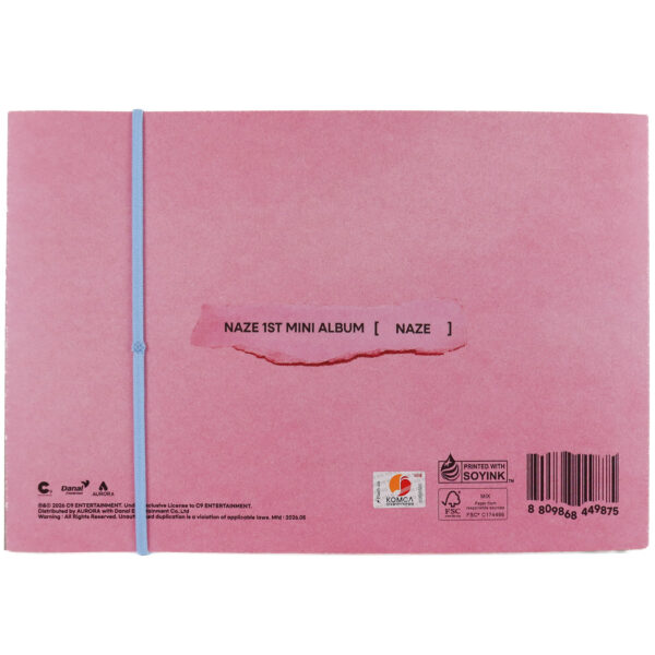 Naze - Naze [B Ver.] 1st Mini Album Signed Promo CD 2026