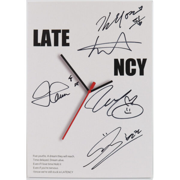 IMG_2941 Latency - Late O' Clock 1st Mini Album Signed CD Promo 2026 Loona Hyunjin