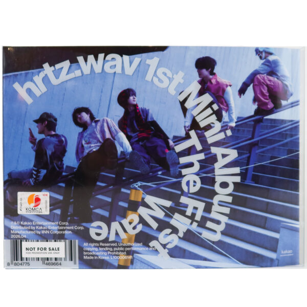 IMG_2957 hrtz.wav - The First Wave 1st Mini Album Signed Promo CD 2026