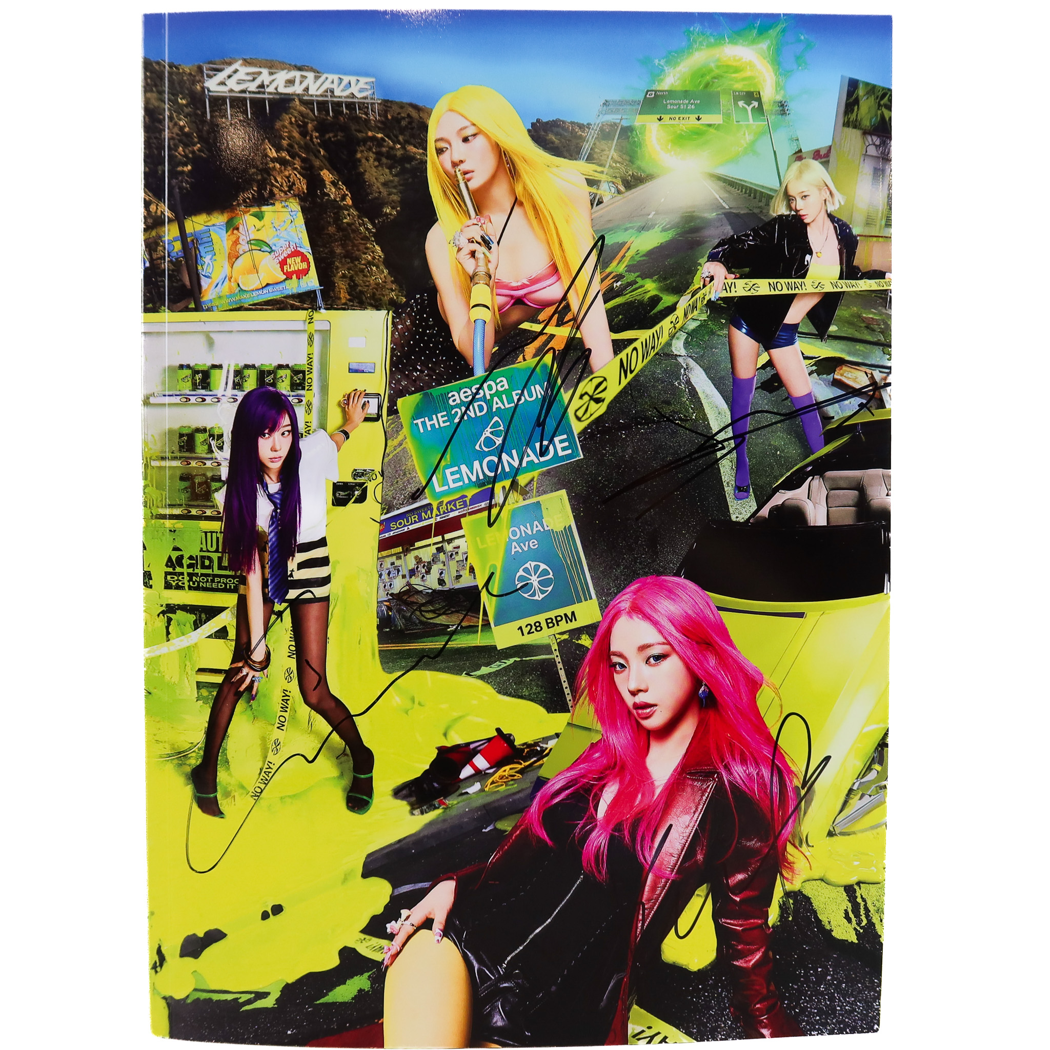Aespa - Lemonade [Lemonade A Ver.] 2nd Album Signed Promo CD 2026