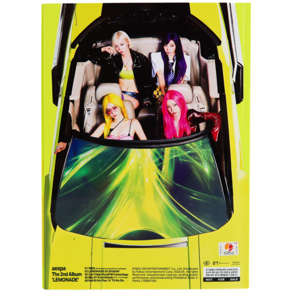 Aespa - Lemonade [Lemonade A Ver.] 2nd Album Signed Promo CD 2026