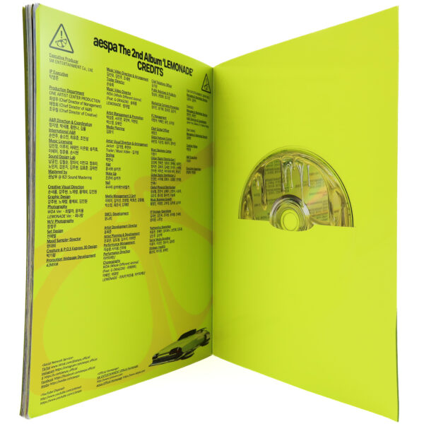 Aespa - Lemonade [Lemonade A Ver.] 2nd Album Signed Promo CD 2026