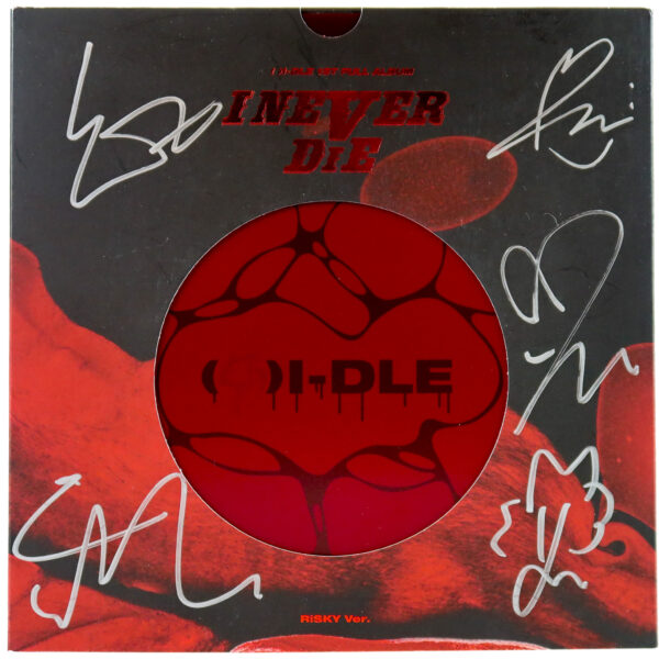 (G)I-DLE - I Never Die [Risky Ver.] 1st Album Signed Promo CD 2022