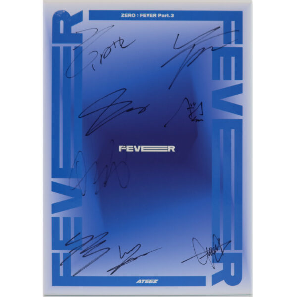 Ateez - Zero: Fever Part.3 [Z Ver.] 7th Mini Album Signed Promo CD 2021