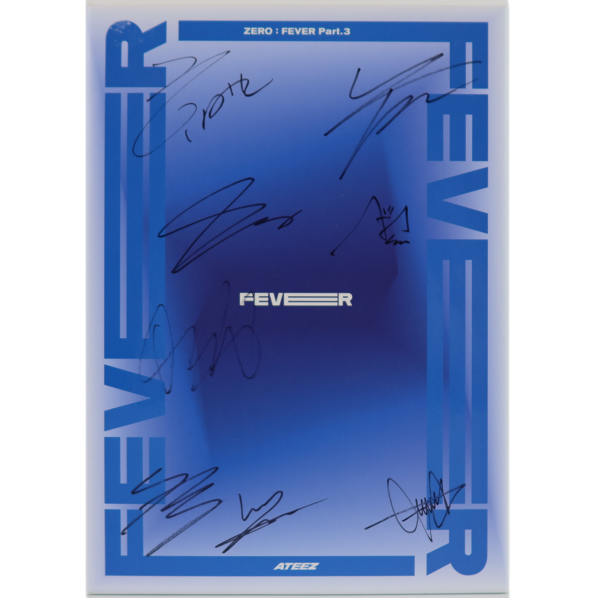 Ateez - Zero: Fever Part.3 [Z Ver.] 7th Mini Album Signed Promo CD
