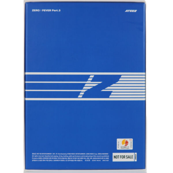 Ateez - Zero: Fever Part.3 [Z Ver.] 7th Mini Album Signed Promo CD 2021