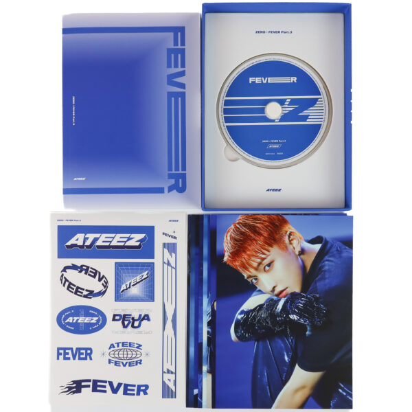 Ateez - Zero: Fever Part.3 [Z Ver.] 7th Mini Album Signed Promo CD 2021