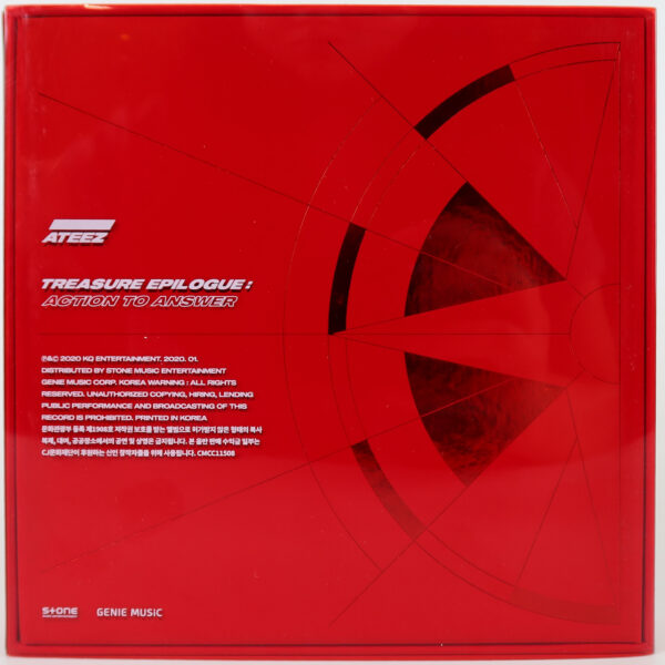 Ateez - Treasure Epilogue: Action To Answer [A Ver.] 4th Mini Album CD + PC 2020