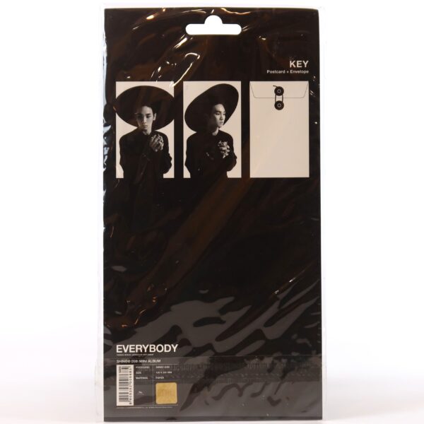 Shinee - Everybody Key Photocard + Envelope 2013