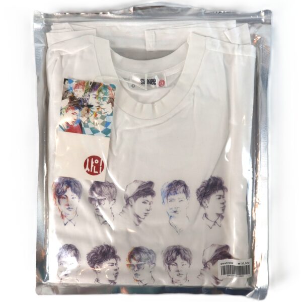 Shinee 2013 Dream Girl 2013 Group T-Shirt White Large Official Goods