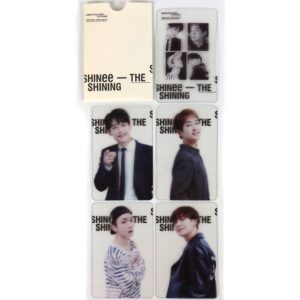 Shinee – Shinee Special Party - The Shining 5 x Clear Photocard Set 2018