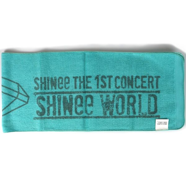Shinee World 1st Concert Slogan Towel Official Goods 2011