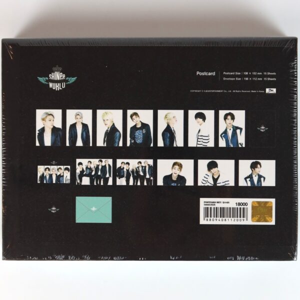 IMG_3070 Shinee World III Postcard + Envelope Set Sealed 2014