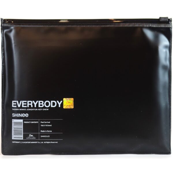 Shinee - Everybody Postcard Zipper Bag Set 2013