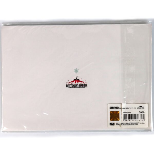 Shinee – SMTOWN Week Message Card
