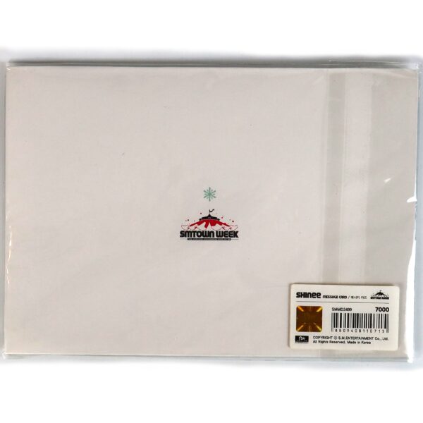 Shinee – SMTOWN Week Message Card Sealed