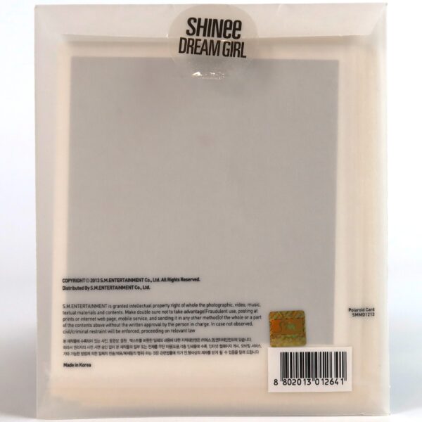 Shinee – Dream Girl Polaroid Card Set 2013