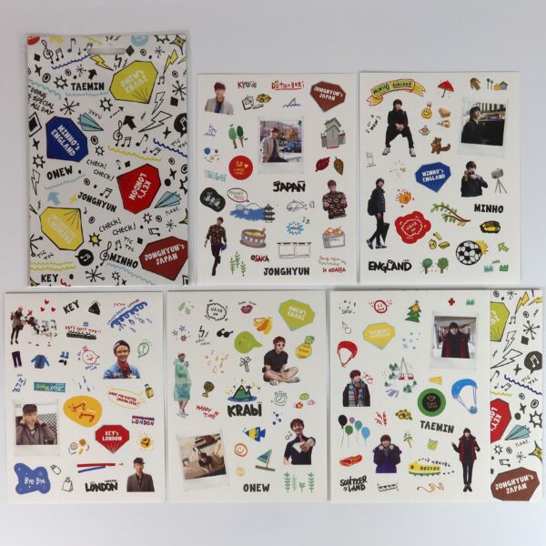Shinee Deco Sticker Set