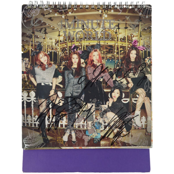 4Minute - 4Minute World 5th Mini Album Signed Promo CD 2014 [read]