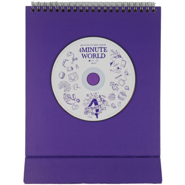 4Minute - 4Minute World 5th Mini Album Signed Promo CD 2014 [read]