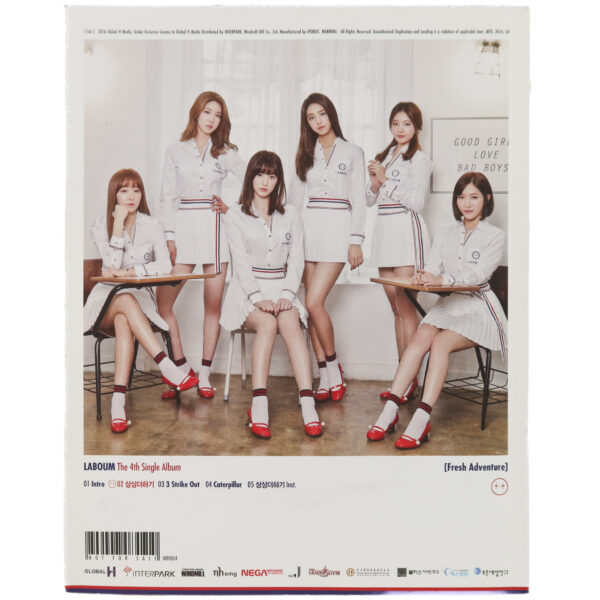 Laboum - Fresh Adventure 4th Single Album Promo CD 2016