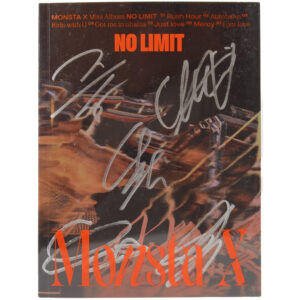 IMG_3205 Monsta X - No Limit 10th Mini Album Signed Promo CD 2021