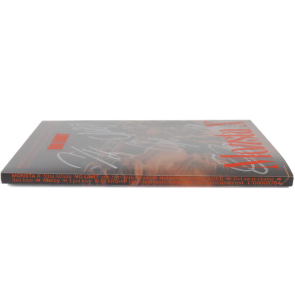 IMG_3207 Monsta X - No Limit 10th Mini Album Signed Promo CD 2021