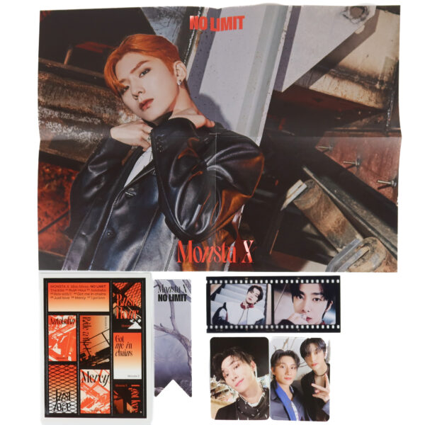 IMG_3209 Monsta X - No Limit 10th Mini Album Signed Promo CD 2021