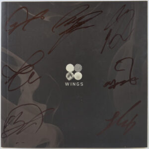 IMG_3210 BTS - Wings 2nd Album Signed Autographed CD 2016