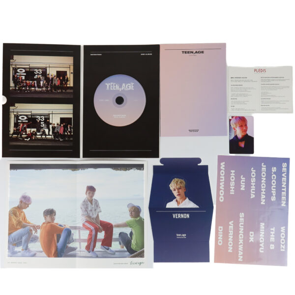 Seventeen - Teen, Age [RS Ver.] 2nd Album Signed Promo CD 2017