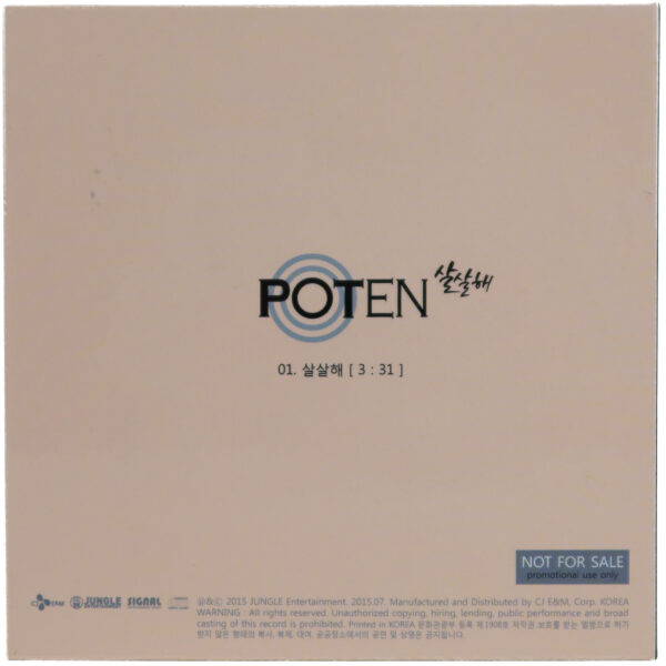 IMG_3230 4TEN - Go Easy 3rd Digital Single Album Signed Promo CD 2015 Poten