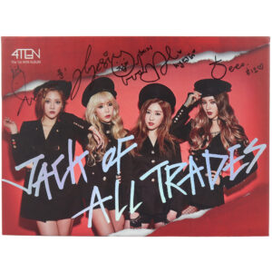 IMG_3233 4TEN - Jack Of All Trades 1st Mini Album Signed CD 2016