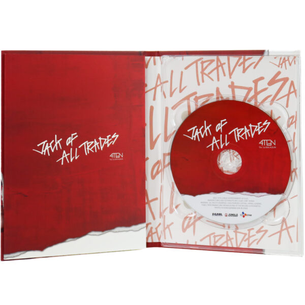 4TEN - Jack Of All Trades 1st Mini Album Signed CD 2016