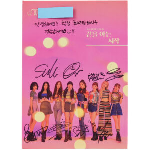 IMG_3237 UNI.T - Begin with the End 2nd Mini Album Signed Promo CD 2018