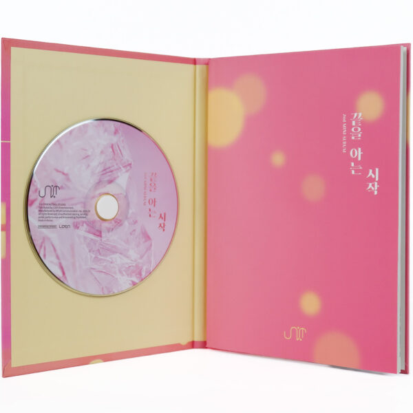UNI.T - Begin with the End 2nd Mini Album Signed Promo CD 2018
