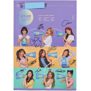Twice - What Is Love? [B Ver.] 5th Mini Album Signed + Message Promo CD 2018
