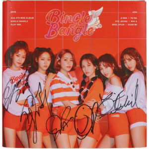 IMG_3263 AOA - Bingle Bangle 5th Mini Album Signed Promo CD 2018