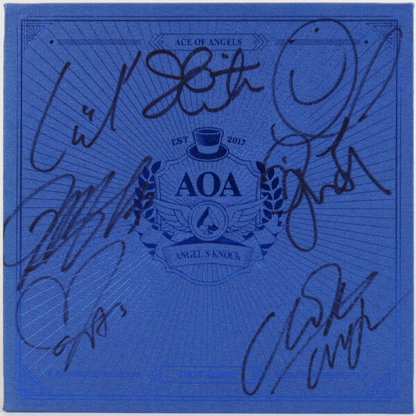 AOA - Angel's Knock [B Ver.] 1st Album Signed Promo CD 2017