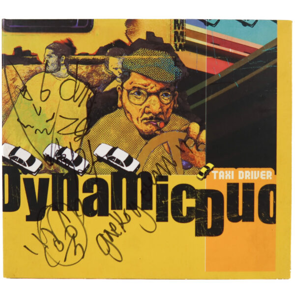 IMG_3284 Dynamic Duo - Taxi Driver 1st Album Signed Promo CD Korean Hip Hop 2004