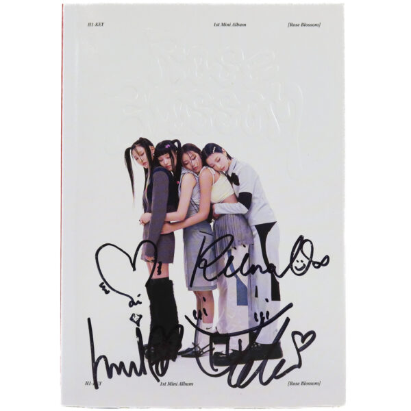 H1-Key - Rose Blossom [B Ver.] 1st Mini Album Signed Promo CD 2023