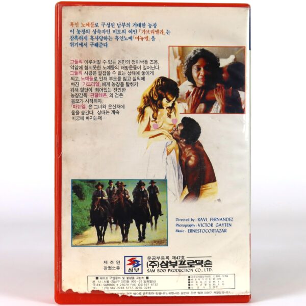 Black Fire (1979) Korean VHS [NTSC] Korea Fuego Negro Blaxploitation Mexico